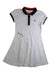 A White Short Sleeve Polos from Fila in size 7Y for girl. (Front View)