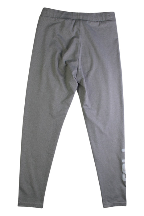 A Grey Active Pants from Fila in size 7Y for girl. (Back View)