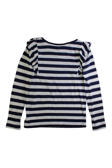 A Navy Long Sleeve T Shirts from Polo Ralph Lauren in size 6T for girl. (Back View)