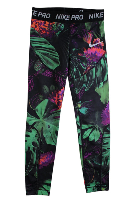A Multicolour Active Pants from Nike in size 8Y for girl. (Front View)