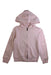 A Pink Zippered Sweatshirts from Polo Ralph Lauren in size 7Y for girl. (Front View)