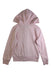 A Pink Zippered Sweatshirts from Polo Ralph Lauren in size 7Y for girl. (Back View)