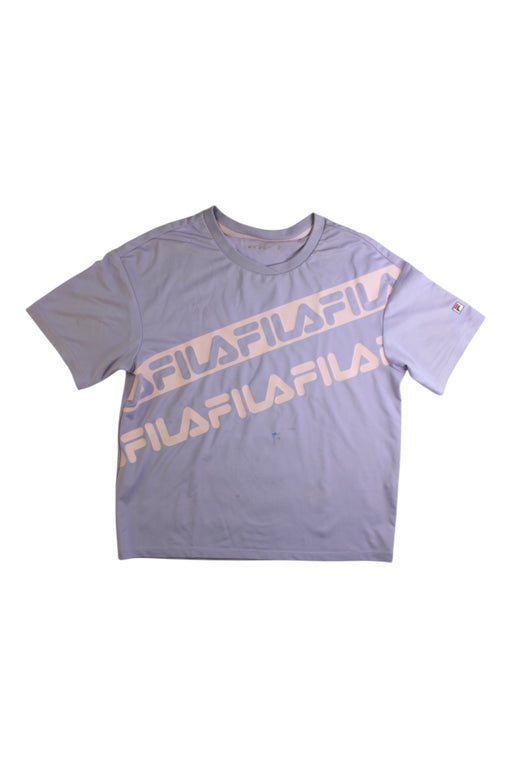 A Purple Active Tops from Fila in size 7Y for girl. (Front View)