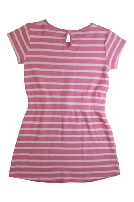A Pink Short Sleeve Dresses from Seed in size 9Y for girl. (Back View)