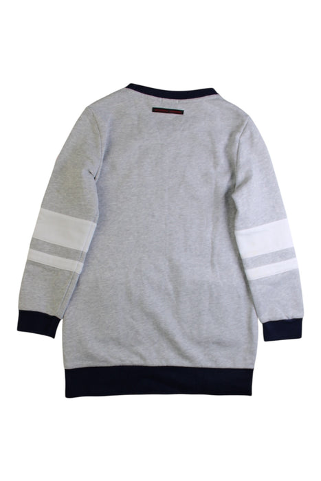 A Grey Crewneck Sweatshirts from Ferrari in size 7Y for girl. (Back View)