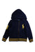 A Navy Hooded Sweatshirts from Polo Ralph Lauren in size 3T for boy. (Front View)