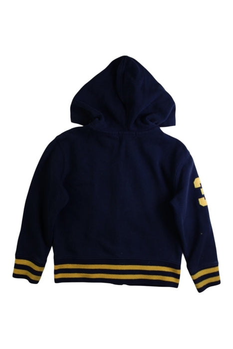 A Navy Hooded Sweatshirts from Polo Ralph Lauren in size 3T for boy. (Back View)