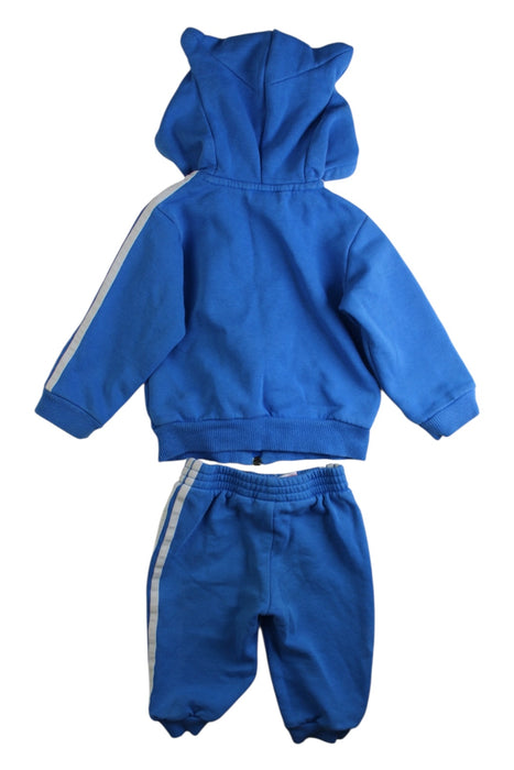 A Blue Pants Sets from Adidas in size 6-12M for boy. (Back View)