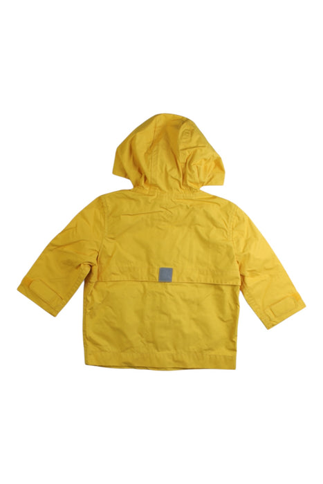 A Yellow Rain Jackets from Polo Ralph Lauren in size 6-12M for boy. (Back View)