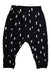 A Black Sweatpants from miles baby in size 6-12M for boy. (Back View)