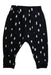 A Black Sweatpants from miles baby in size 6-12M for boy. (Back View)