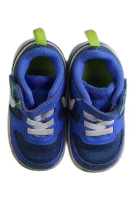 A Blue Sneakers from Nike in size 18-24M for boy. (Back View)