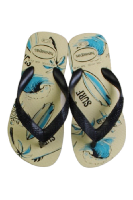 A Multicolour Flip Flops from Havaianas in size 5T for boy. (Back View)