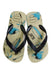 A Multicolour Flip Flops from Havaianas in size 5T for boy. (Back View)