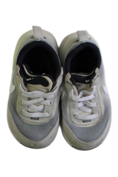 A White Sneakers from Nike in size 18-24M for boy. (Back View)