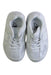 A White Sneakers from New Balance in size 18-24M for neutral. (Back View)