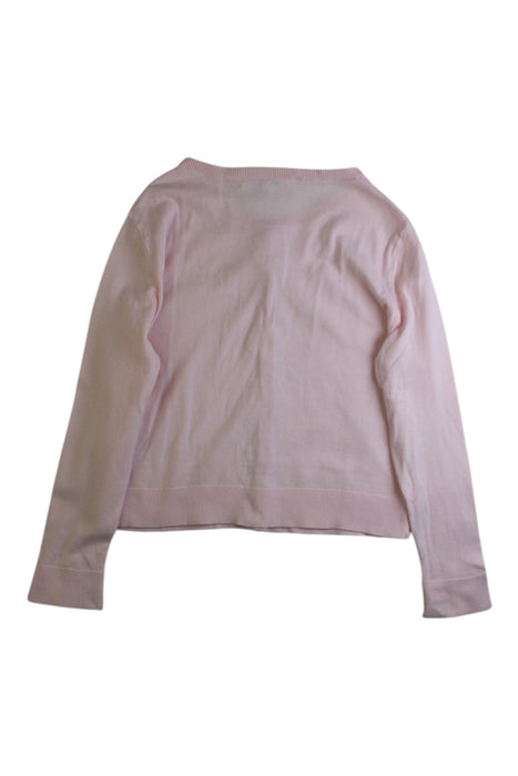 A Pink Cardigans from Bonpoint in size 6T for girl. (Back View)