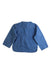 A Blue Long Sleeve Shirts from Bonton in size 12-18M for girl. (Back View)