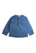 A Blue Long Sleeve Shirts from Cyrillus in size 12-18M for girl. (Front View)