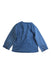 A Blue Long Sleeve Shirts from Cyrillus in size 12-18M for girl. (Back View)