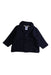 A Black Cardigans from Petit Bateau in size 0-3M for boy. (Front View)