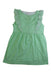 A Green Sleeveless Dresses from Chateau de Sable in size 3T for girl. (Front View)