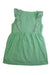 A Green Sleeveless Dresses from Chateau de Sable in size 3T for girl. (Back View)