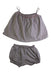 A Grey Shorts Sets from Marie Chantal in size 18-24M for girl. (Front View)