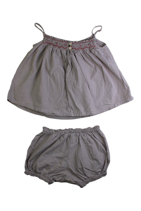 A Grey Shorts Sets from Marie Chantal in size 18-24M for girl. (Back View)