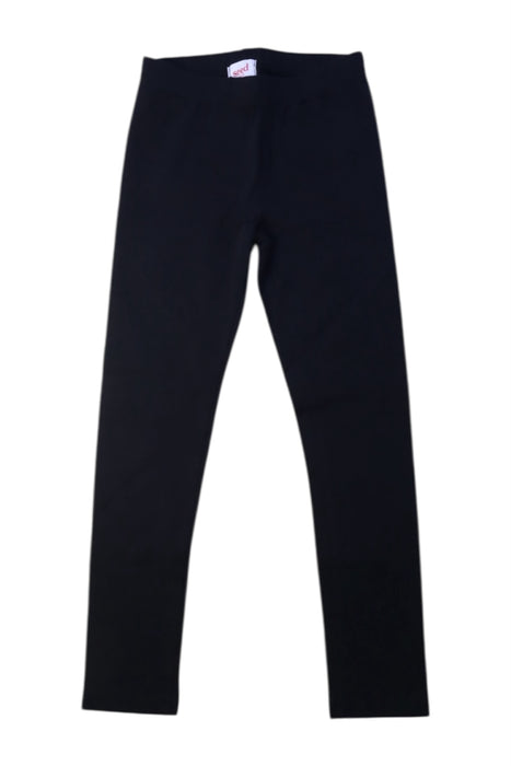 A Black Leggings from Seed in size 6T for girl. (Front View)