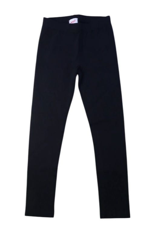 A Black Leggings from Seed in size 6T for girl. (Front View)