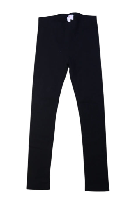 A Black Leggings from Seed in size 6T for girl. (Front View)