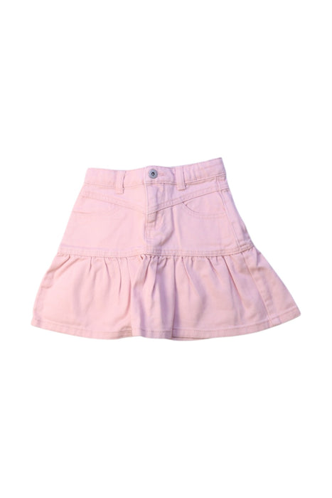 A Pink Short Skirts from Seed in size 4T for girl. (Front View)