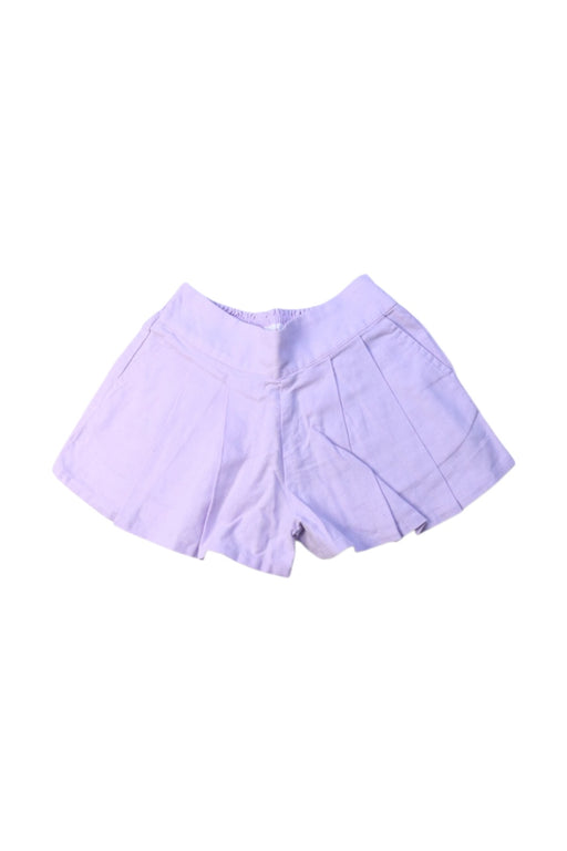 A Purple Shorts from Seed in size 3T for girl. (Front View)