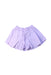 A Purple Shorts from Seed in size 3T for girl. (Back View)