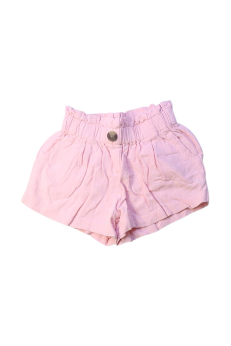 A Pink Shorts from Seed in size 4T for girl. (Front View)