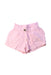A Pink Shorts from Seed in size 4T for girl. (Front View)