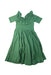 A Green Short Sleeve Dresses from Alice + Ames in size 6T for girl. (Back View)