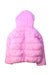 A Pink Puffer/Quilted Coats & Outerwear from Seed in size 7Y for girl. (Back View)
