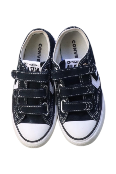 A Navy Sneakers from Converse in size 6T for neutral. (Back View)
