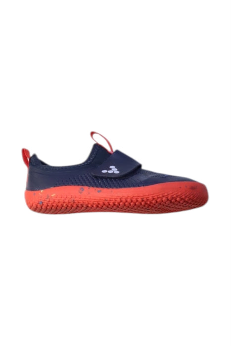A Navy Aqua Shoes from Vivobarefoot in size 5T for neutral. (Front View)