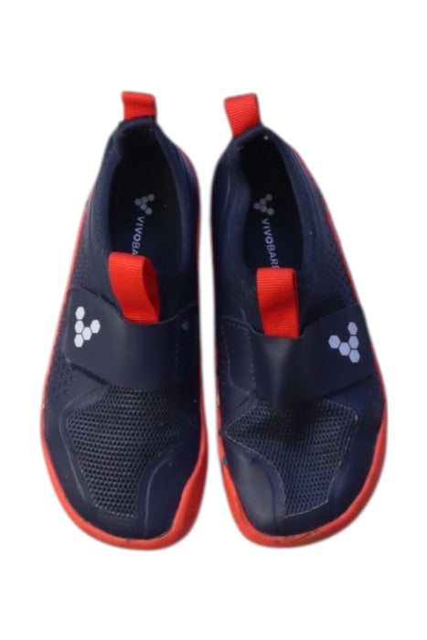 A Navy Aqua Shoes from Vivobarefoot in size 5T for neutral. (Back View)