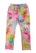 A Multicolour Leggings from Momonittu in size 10Y for girl. (Front View)
