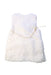 A White Dress Up Vests from Billieblush in size 5T for girl. (Back View)