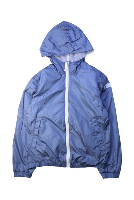 A Blue Lightweight Jackets from Il Gufo in size 10Y for boy. (Front View)