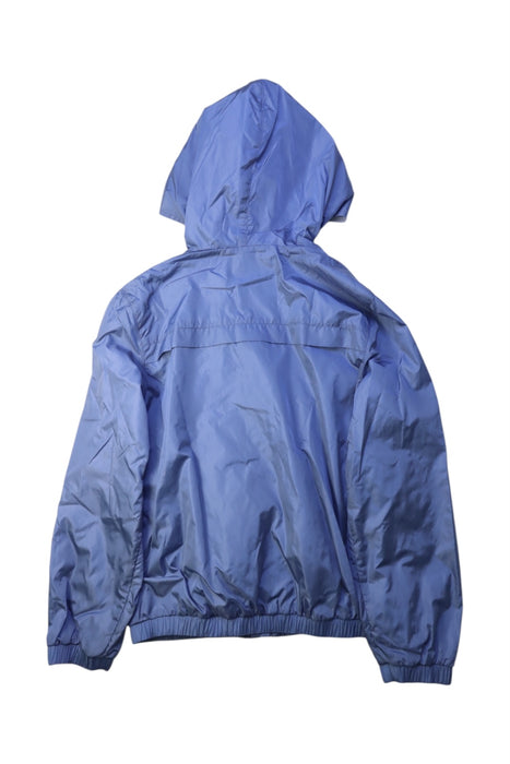 A Blue Lightweight Jackets from Il Gufo in size 10Y for boy. (Back View)