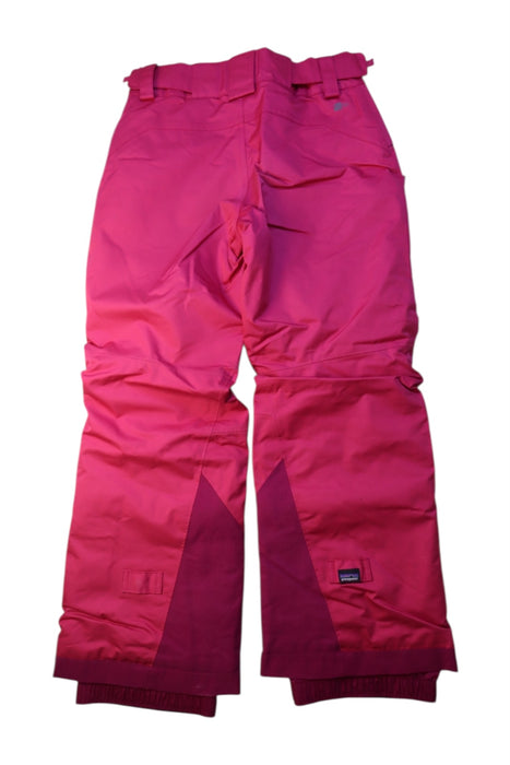 A Pink Ski Pants & Salopettes from Patagonia in size 7Y for girl. (Back View)