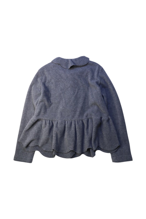 A Grey Blazers from Il Gufo in size 12Y for girl. (Back View)