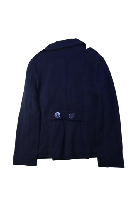 A Navy Blazers from Polo Ralph Lauren in size 7Y for girl. (Back View)