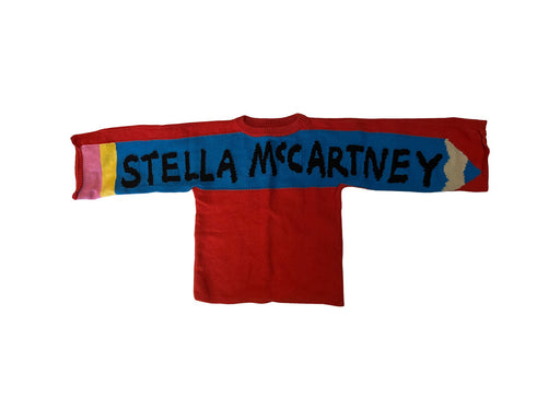 A Red Knit Sweaters from Stella McCartney in size 6T for neutral. (Front View)